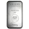 Image 1 : 1000 gram Geiger 'Security Line' Silver Bar (1 kilo) .999 Fine
