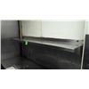 Image 1 : 75" X 14" STAINLESS STEEL SHELF