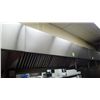 Image 2 : 100" X 41" X 24" STAINLESS STEEL RANGE HOOD WITH GRILLS FIRE SUPRESSION IS INCLUDED IN LOT 219 THIS 