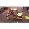 Image 1 : WOODEN HARLEY DAVIDSON CHOPPER