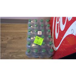 ALL CONTENTS IN COOLER APPROX 42 ASSORT BOTTLES OF COKE, ICE TEA, VITAMIN WATER, AND CASE OF 28 BOTT