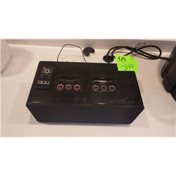 ONN DUAL IPOD DOCKING STATION STEREO WITH REMOTE