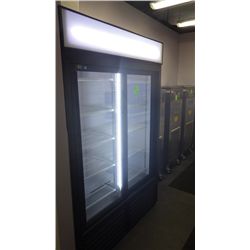 OBD ENERGY STAR SLIDING GLASS DOOR COOLER 52"W X 29"D X 78.5 H