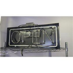 NEON OPEN SIGN
