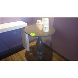 24" METAL PEDISTAL TABLE