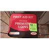 Image 3 : TWO FIRST AID KITS AND PARTIAL BOX OF BAND AIDS