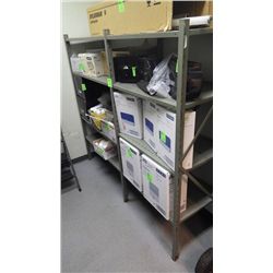 7' X 76" METAL SHELVING UNIT