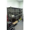 Image 1 : 8' X 75" METAL SHELVING UNIT