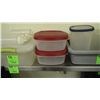 Image 3 : MISC PALASTIC WATER JUGS, PLASTIC CONTAINERS, BOTTLES, AND TRAY
