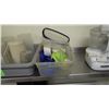 Image 5 : MISC PALASTIC WATER JUGS, PLASTIC CONTAINERS, BOTTLES, AND TRAY