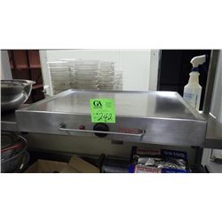DURABLE EQUIPMENT PORTABLE ELECTRIC STAINLESS STEEL FLAT TOP GRILL