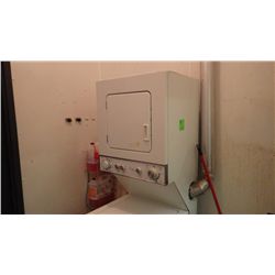 STACKED APT SIZED  WASHER AND DRYER APPROX 24" X 72"