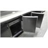 Image 5 : 85" X 29" STAINLESS STEEL 3 DOOR FRIDGE WITH STAINLESS TOP LIDS FOR TOP ACCESS