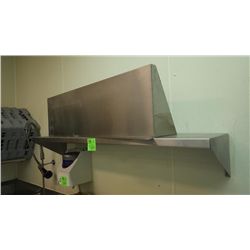 TWO STAINLESS STEEL SHELVES ONE 60" X 13" AND ONE 48" X 13"