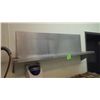 Image 2 : TWO STAINLESS STEEL SHELVES ONE 60" X 13" AND ONE 48" X 13"
