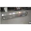 Image 1 : APPROX 72" X 8" X 13" STAINLESS STEEL SHELF