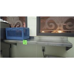48" X 14" STAINLESS STEEL SHELF