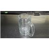 Image 5 : 11 GLASS CUPS WITH HANDLES, AND 12 GLASS CUPS WITHOUT HANDLS