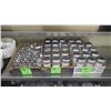 Image 1 : APPROX 30 GLASS SURGAR  DISPENSERS AND APPROX 77 SALT N PEPPER SHAKERS
