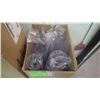Image 6 : BOX WITH APPROX 40 UNUSED MEDIUM SIZED PLASTUC GLASSES, BOX WITHBOX WITH APPROX 12 UNUSED PLASTIC CA
