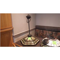 HANGING STAINED GLASS LAMP