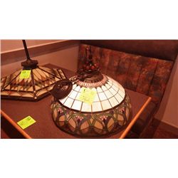HANGING STAINED GLASS LAMP