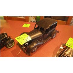 HANDCRAFTED TIN MODEL OF ANTIQUE CAR