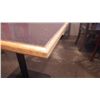 Image 3 : 1 SINGLE PEDESTAL TABLE (TWO PERSON)