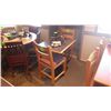 Image 2 : 4 SOLID WOOD CHAIRS WITH CLOTH SEAT