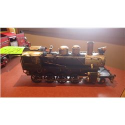 HANDCRAFTED TIN MODEL OF ANTIQUE TRAIN