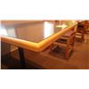 Image 3 : 1 SINGLE PEDESTAL TABLE (FOUR PERSON)