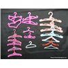 Image 1 : 19 Misc. Barbie & Others Hangers