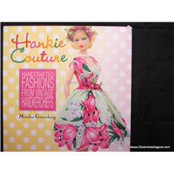 Hankie Couture Hard Covered Book