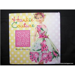 Hankie Couture Hard Covered Book