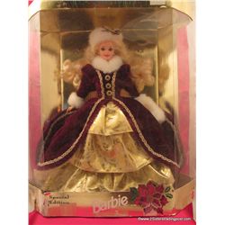 1996 Happy Holidays Barbie NIB