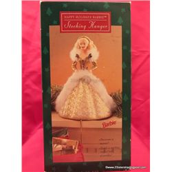 1995 Happy Holidays Barbie Stocking Hanger