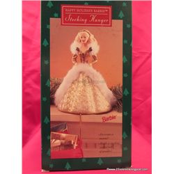 1995 Happy Holidays Barbie Stocking Hanger