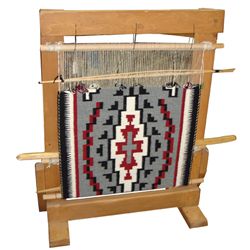 Navajo Rug and Loom Display