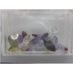 25 ctw of HIGH QUALITY misc. cut gemstones