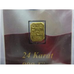 2 x American mint. 999 gold investor's bars