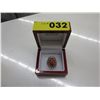 Image 2 : Sterling silver Baltic Amber cabochon ring