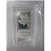 Image 1 : Canadian Maple Leaf mint sealed .999 silver bar