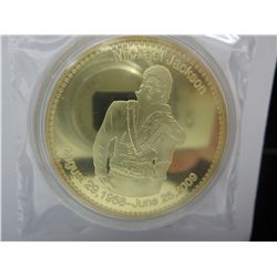 Gold finished Michael Jackson "King of Pop" round