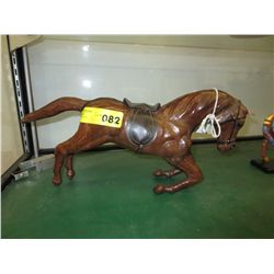 Leather Japanese warrior horse