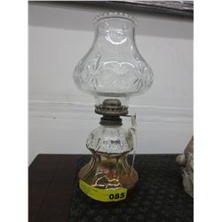 Glass oil lamp - Made in Austria