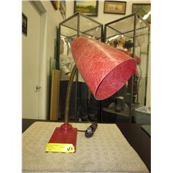 Vintage gooseneck desk lamp