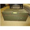 Image 1 : Green foot locker style trunk