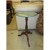 Image 1 : Round marble top accent table