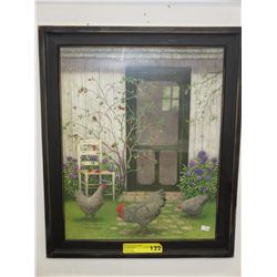 Marcia Matcham rooster print