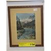 Image 1 : Vintage hand tinted photograph